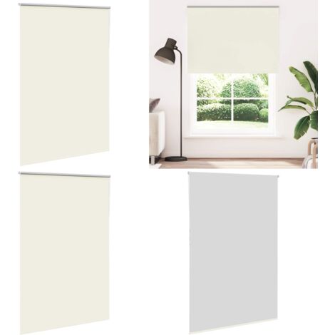 Estor Enrollable Opaco Blanco Roto 150x210cm Tela Ancho 146,6cm - Persiana opaca - Privacidad