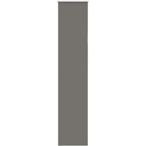 Estor Enrollable Opaco gris 55x230 cm Tela Ancho 50,7 cm