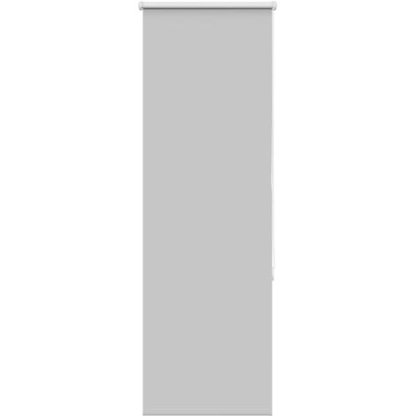 Estor Enrollable Opaco gris claro 45x175 cm Tela Ancho 40,7 cm