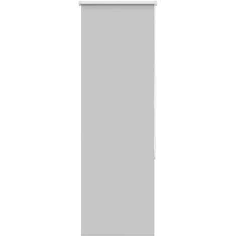 Estor Enrollable Opaco gris claro 60x130 cm Tela Ancho 55,7 cm