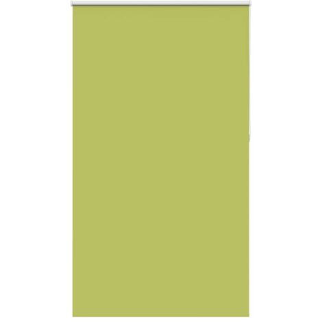 Estor Enrollable Opaco hojas verde 130x210cm Tela Ancho 126,6cm