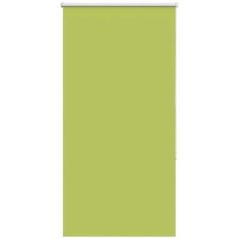 Estor Enrollable Opaco hojas verde 75x130 cm Tela Ancho 70,7 cm