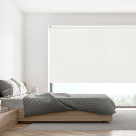 Estor Enrollable Opaco Sundusk Blanco 105x190