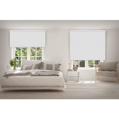 ESTOR ENROLLABLE OPACO WHITE 180 X 190