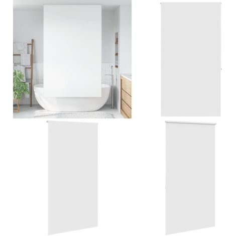 Estor enrollable para ducha 140x240 cm tela ancho 136 cm - Persiana enrollable - Privacidad en baño