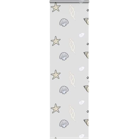 Estor enrollable para ducha con casete 60x240cm tela ancho 56cm