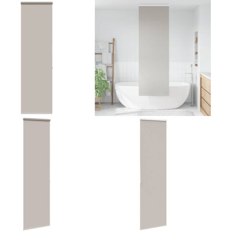 Estor enrollable para ducha con casete 60x240cm tela ancho 56cm - Persiana enrollable - Ducha con persiana