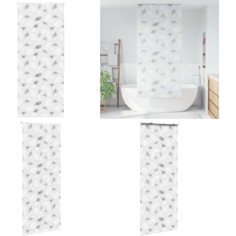 Estor enrollable para ducha tela 110x240 cm ancho 106 cm - Persiana enrollable - Privacidad en baño
