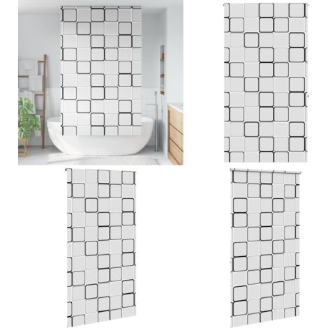 Estor enrollable para ducha tela 130x240 cm ancho 126 cm - Persiana enrollable - Persiana de ducha