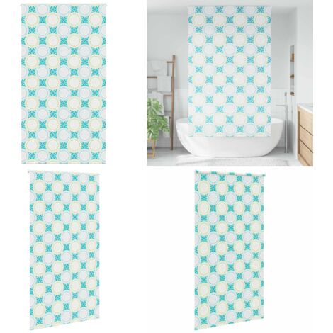 Estor enrollable para ducha tela 130x240 cm ancho 126 cm - Persiana enrollable - Privacidad en baño