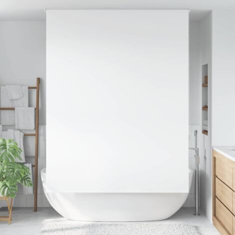 Estor enrollable para ducha tela 160x240 cm ancho 156 cm vidaXL