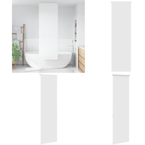 Estor enrollable para ducha tela 60x240 cm ancho 56 cm - Persiana enrollable - Persiana de ducha