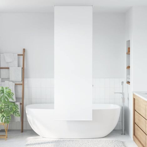 Estor enrollable para ducha tela 80x240 cm ancho 76 cm