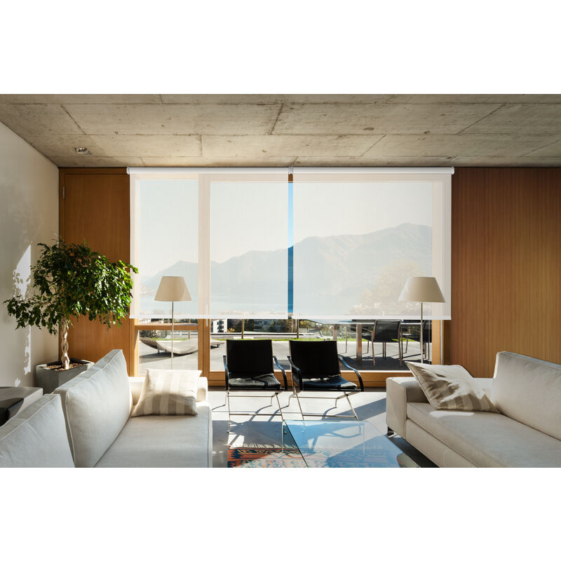 

Estor Enrollable Screen - Grado De Apertura 5% 90X250 Blanco