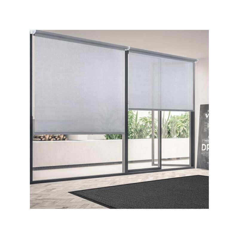 

Estor enrollable screen Gris 140x250 cm