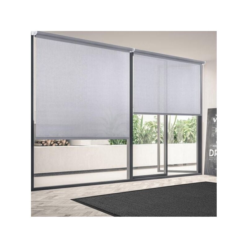 

Estor enrollable screen Gris 160x180 cm