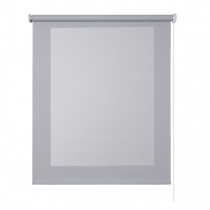 

Estor Screen, estor enrollable con tejido técnico Gris, 120 x 180cm