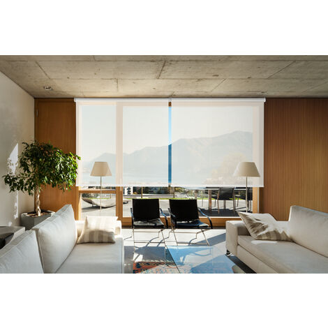 Estor Enrollable Screen Vtx  5% Blanco  180x250