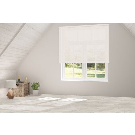 Estor Enrollable Screen Vtx  5% Blanco Lino  180x250
