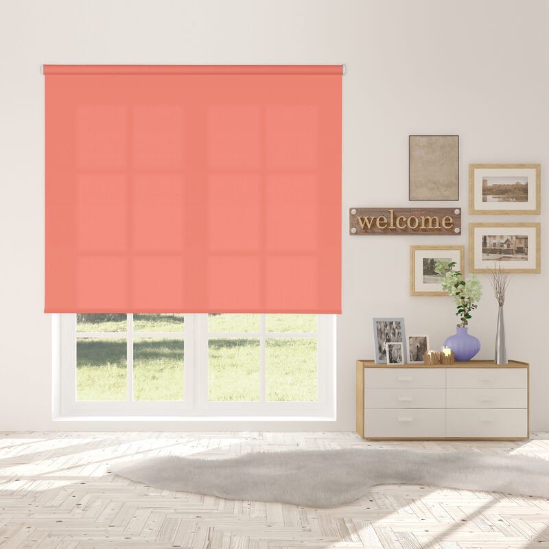 

Estor Enrollable Shantung Salmon 90X250