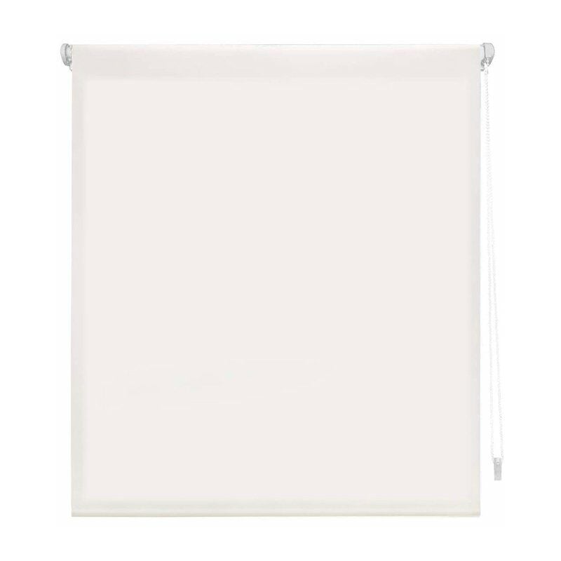 

Estor enrollable traslúcido blanco easy fix Medidas 52X180CM