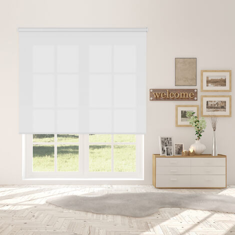 Estor Enrollable Traslucido L2000 Blanco 135 X 250