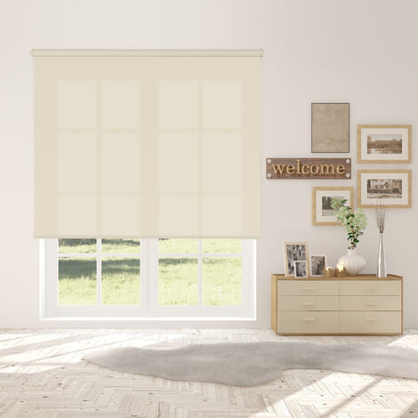 Estor Enrollable Traslucido L2000 Ivory 75 X 250