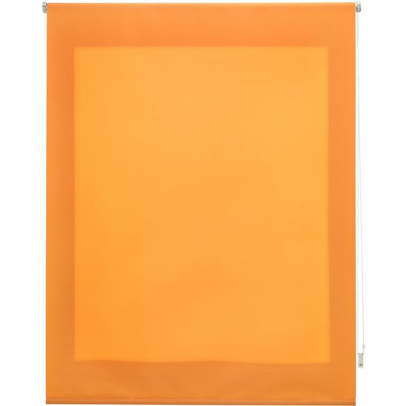 

Estor enrollable traslúcido liso naranja 120x175 cm (ancho x alto)