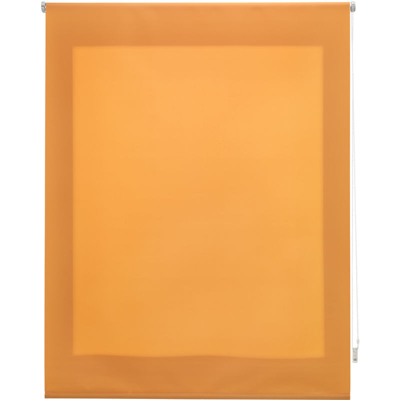 

Estor enrollable traslúcido liso naranja 120x250 cm (ancho x alto)