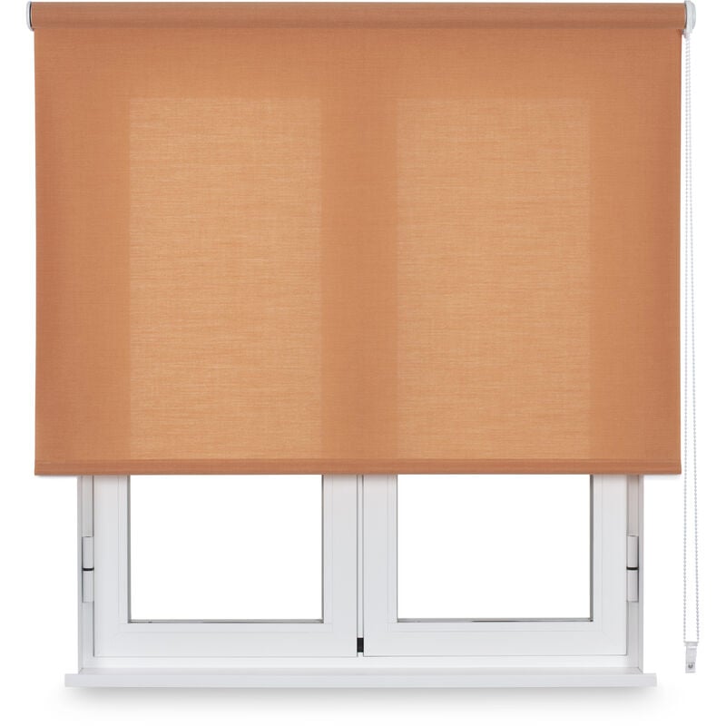 

Estor Enrollable Traslúcido Trevira Naranja 150X190
