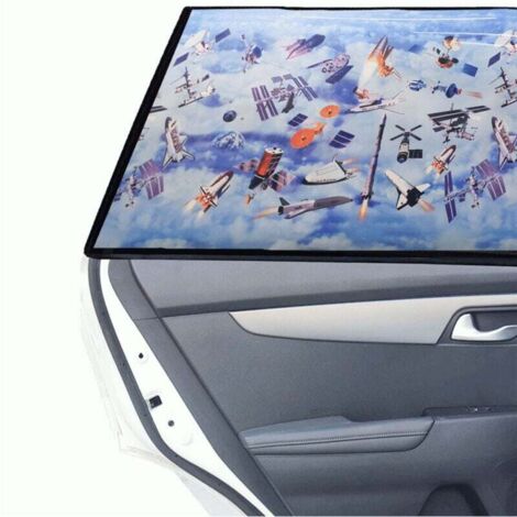 Estor enrollable Ulisem - Space 40 x 125 cm para ventanas y parabrisas de coche -