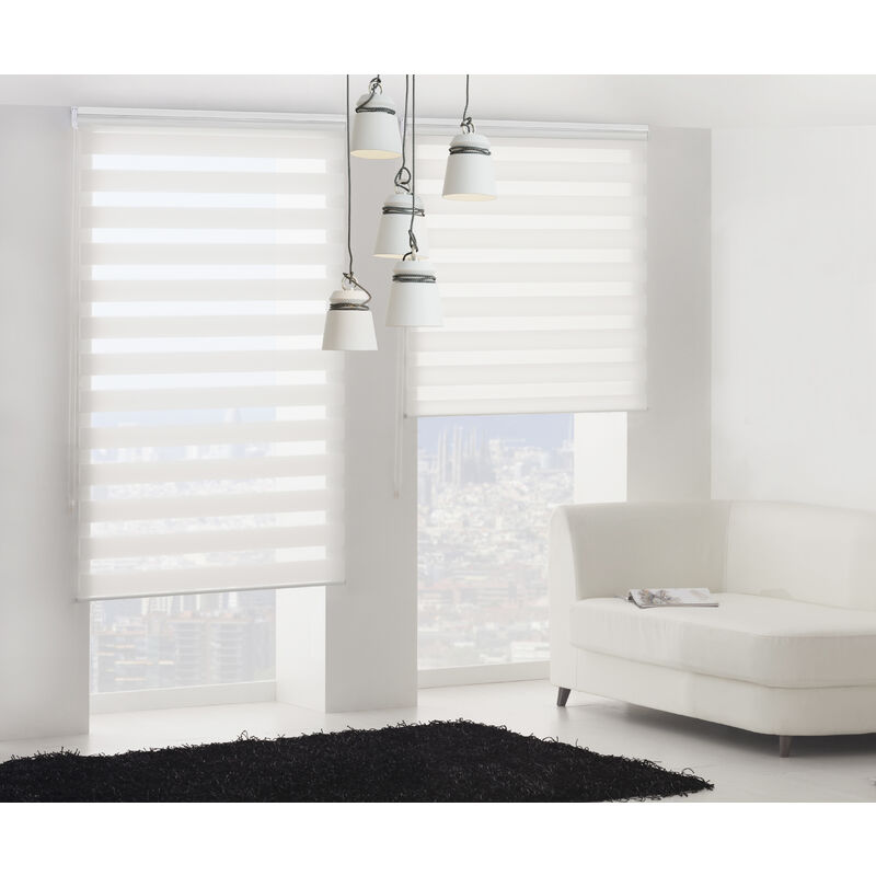 

Blindecor - Estor Noche y Dia traslucido crema - 180x250 cm (ancho x alto)