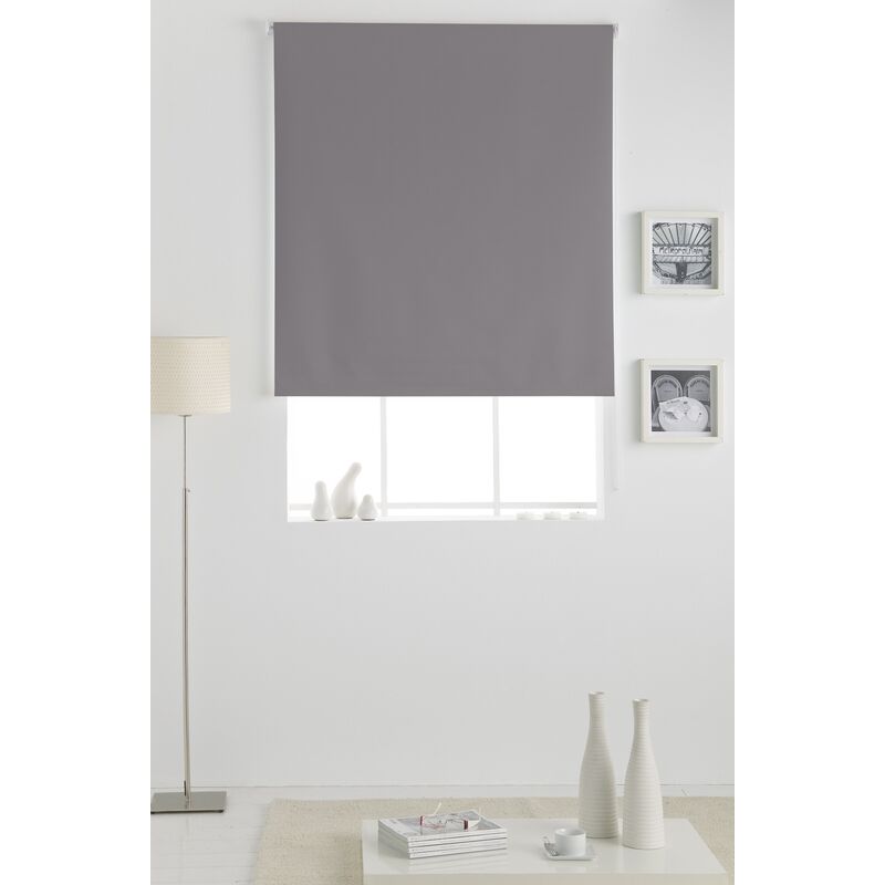 

Estor Opaco Enrollable GRIS 110x230 Cm - AnchoxLargo