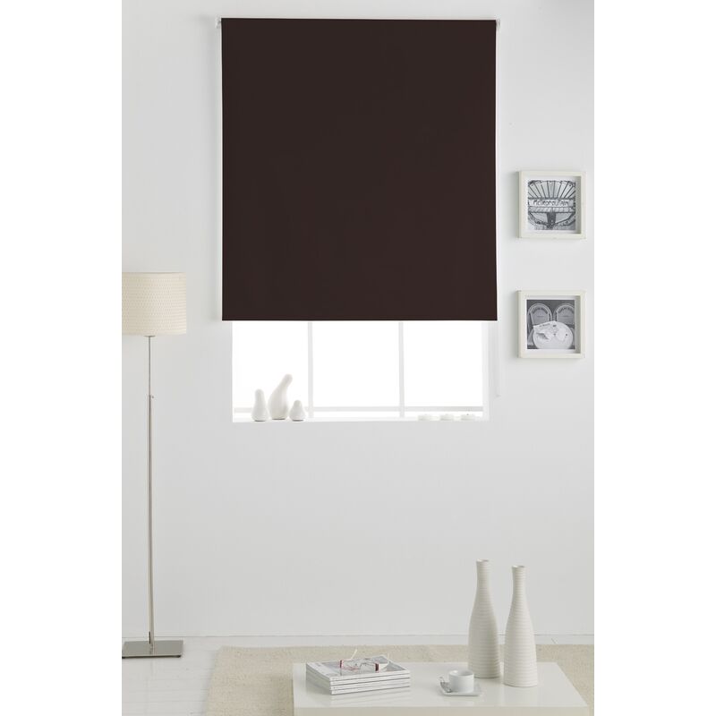 

Estor Opaco Enrollable MARRON 150x230 Cm - AnchoxLargo