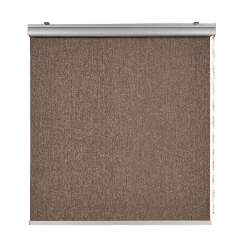 

Estor Opaco, Estor enrollable Blackout con acabados Premium Premium Marrón, 140 x 250cm