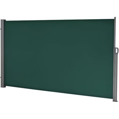 Estor para balcón lateral acero poliéster 160 x 300 cm verde oscuro 030006575