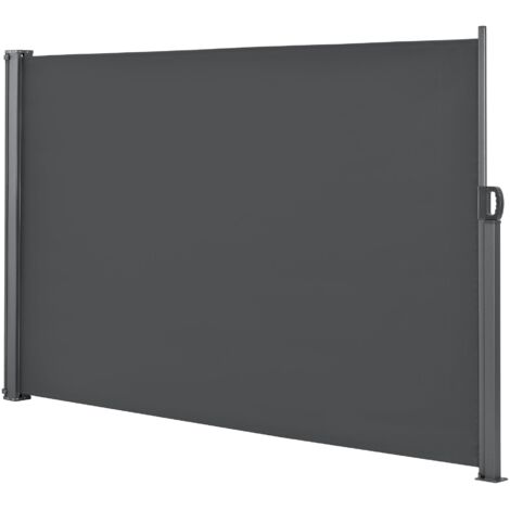 Estor para balcón lateral acero poliéster 180 x 300 cm antracita 030006576