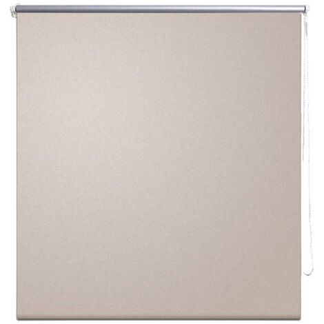 Estor Persiana Enrollable 140 x 230 cm Beige vidaXL