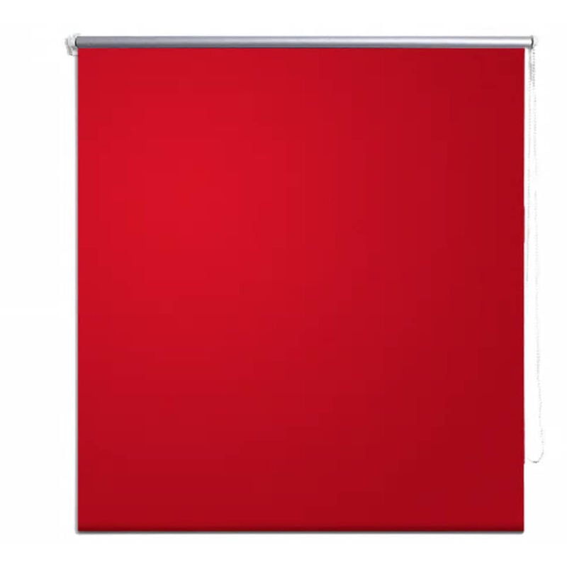 

vidaXL Estor Persiana Enrollable Opaca 100x175 cm Rojo - Rojo