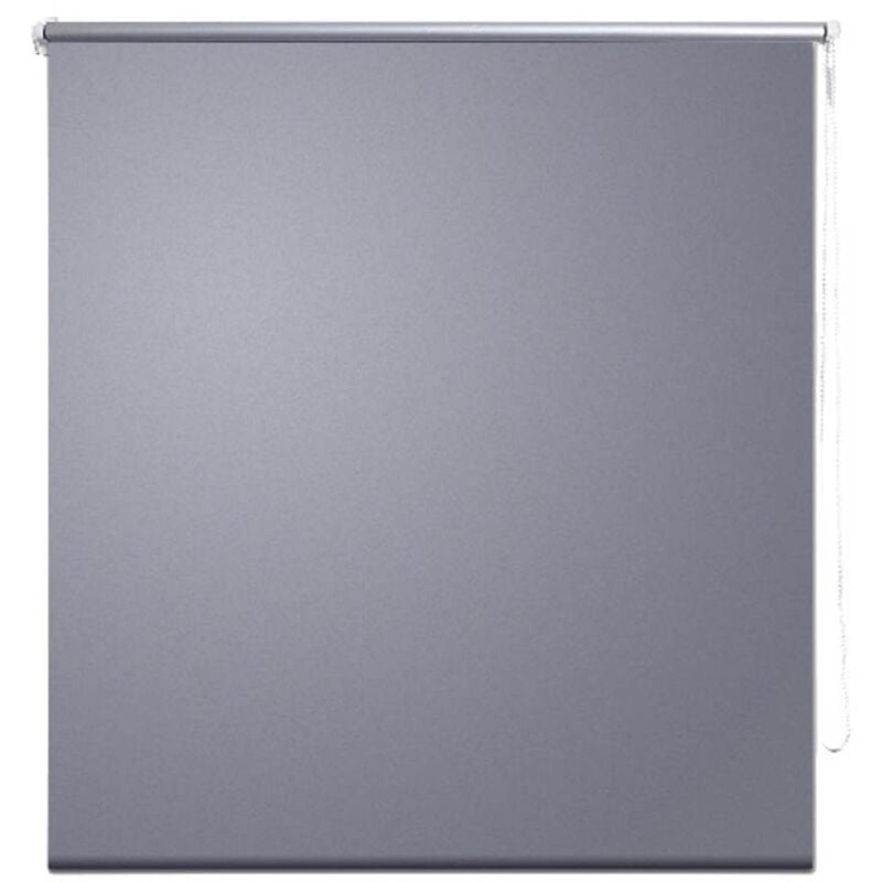 

vidaXL Estor Persiana Enrollable Opaca 100x175 cm Gris - Gris