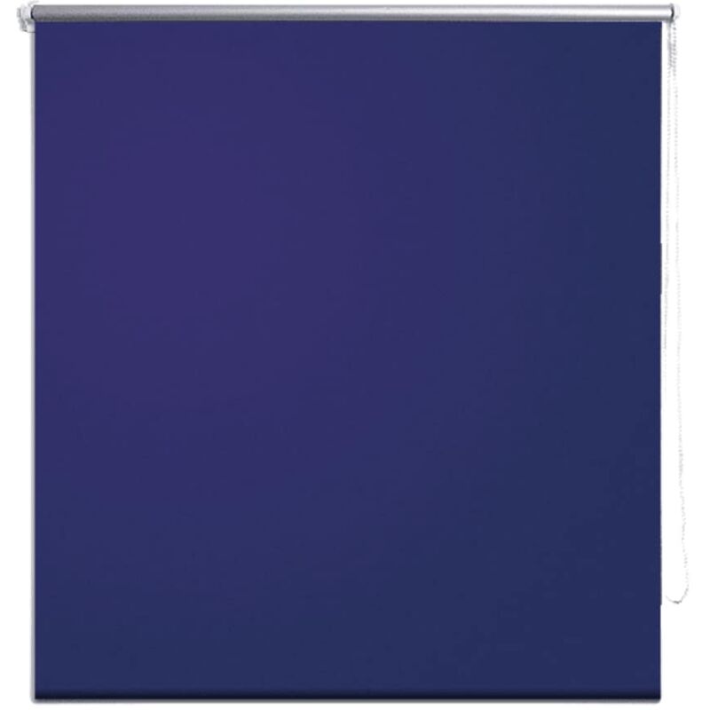 

vidaXL Estor Persiana Enrollable Opaca 120x175 cm Azul Marino - Azul