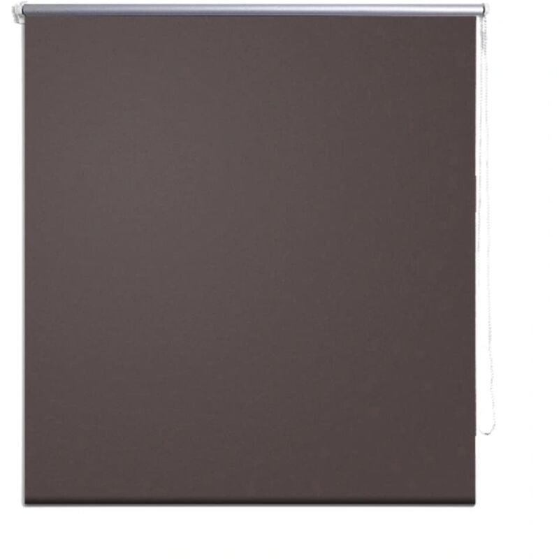 

vidaXL Estor Persiana Enrollable Opaca 140x175 cm Café - Marrón