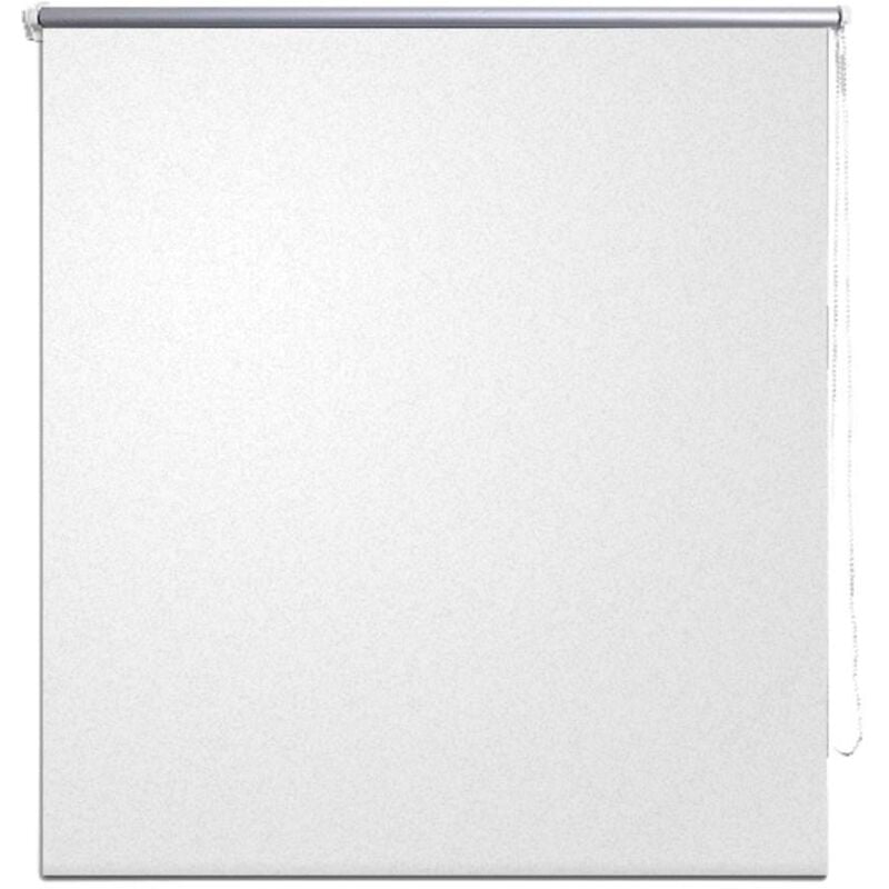 

vidaXL Estor Persiana Enrollable Opaca 80x230 cm Blanco - Blanco