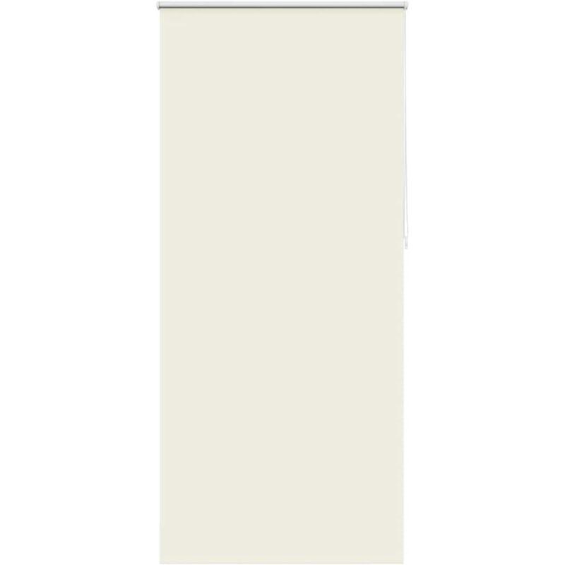 

vidaXL Estor Persiana Enrollable Opaca 100x230 cm Blanco Crudo - Crema