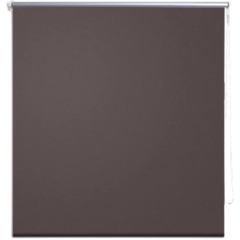 

vidaXL Estor Persiana Enrollable Opaca 100x230 cm Café - Marrón