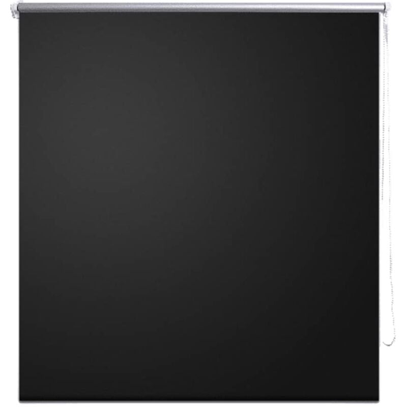 

vidaXL Estor Persiana Enrollable Opaca 100x230 cm Negro - Negro