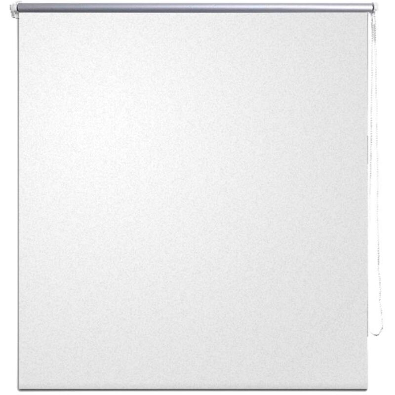 

vidaXL Estor Persiana Enrollable Opaca 120x230 cm Blanco - Blanco