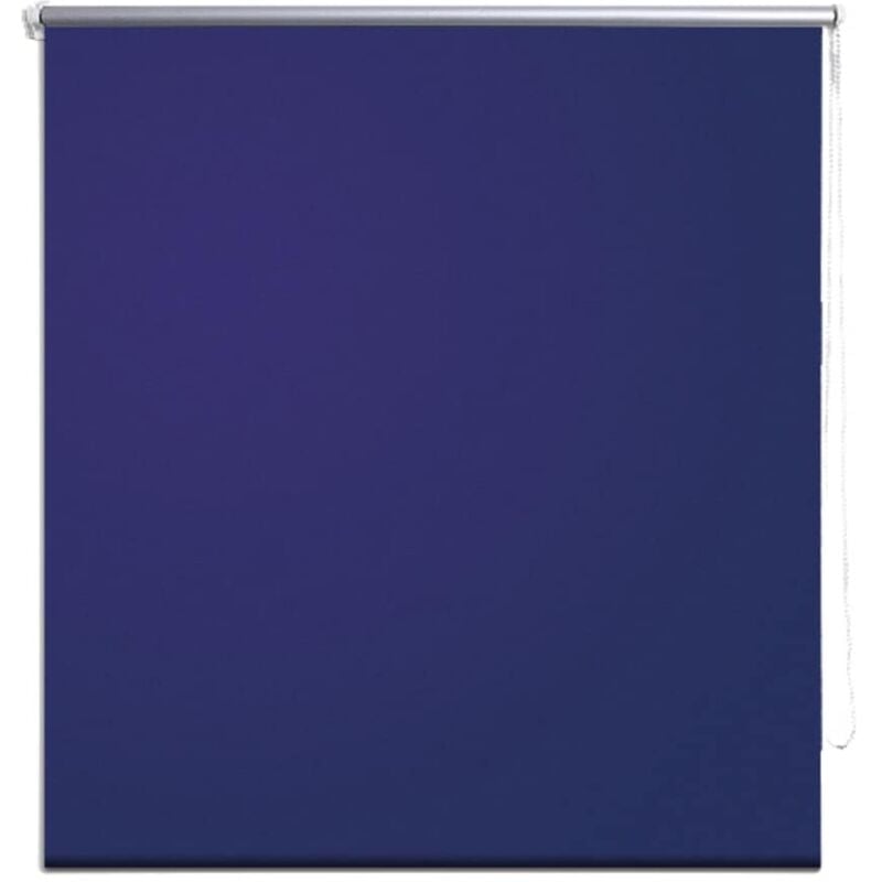 

vidaXL Estor Persiana Enrollable Opaca 140x230 cm Azul Marino - Azul