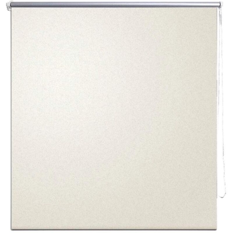 

vidaXL Estor Persiana Enrollable Opaca 160x230 cm Blanco Crudo - Crema