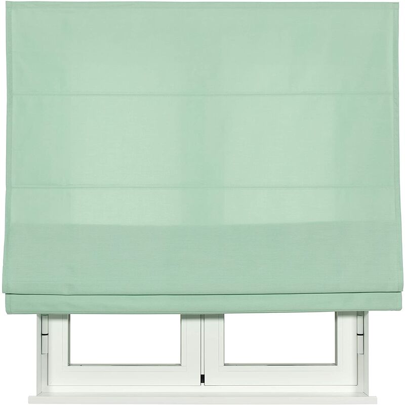 

Estor plegable Crystal Trevira Verde Menta 105x250